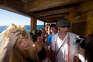 croatia. electric elephant festival. boat party. petrcane. 