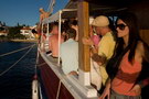 croatia. electric elephant festival. boat party. petrcane. 